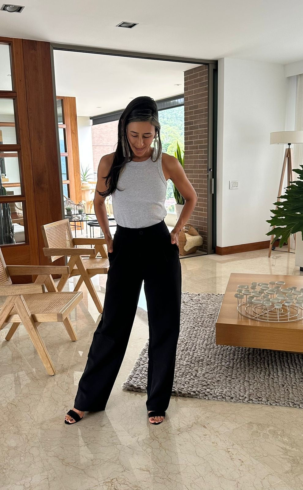 PANTALON ESTRELLA LARGO
