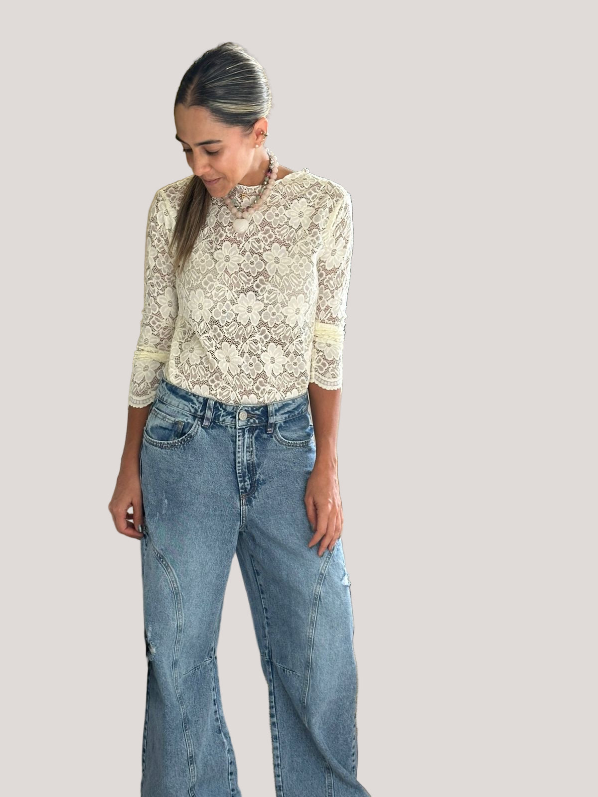 CAMISA ENCAJE