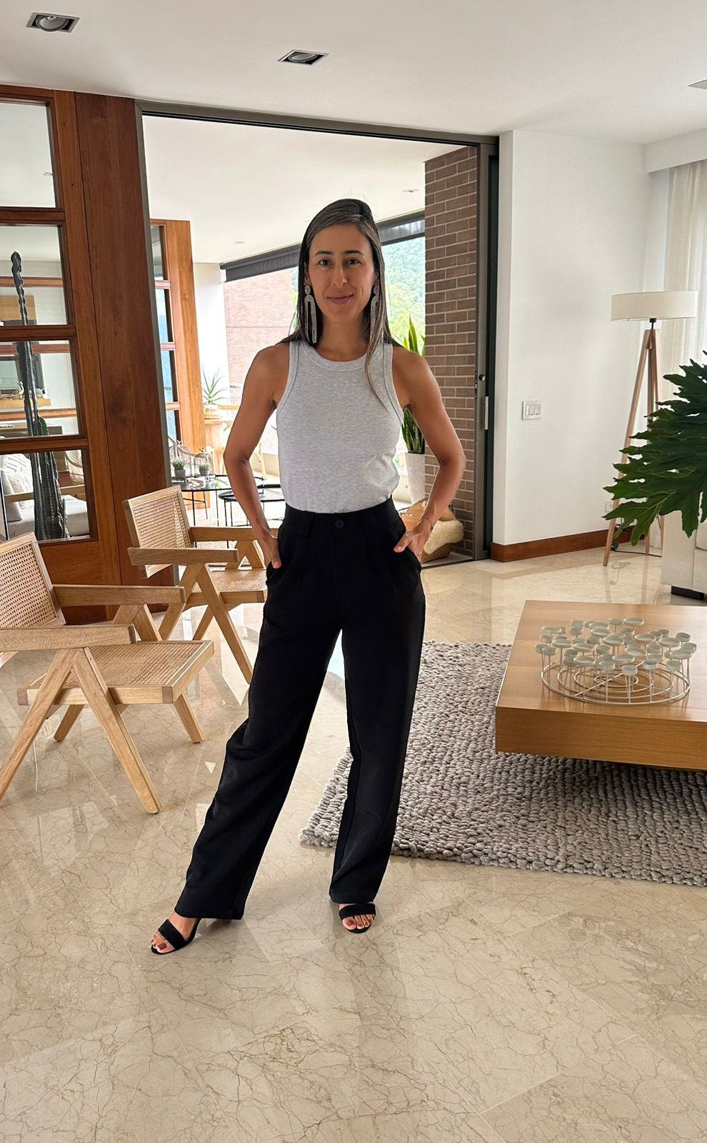 PANTALON ESTRELLA LARGO