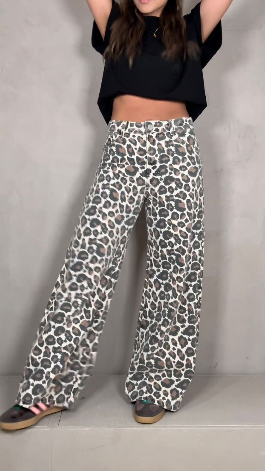 JEAN ANIMAL PRINT