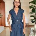CHALECO NAVY