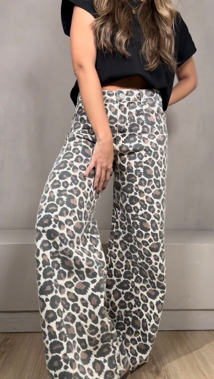 JEAN ANIMAL PRINT