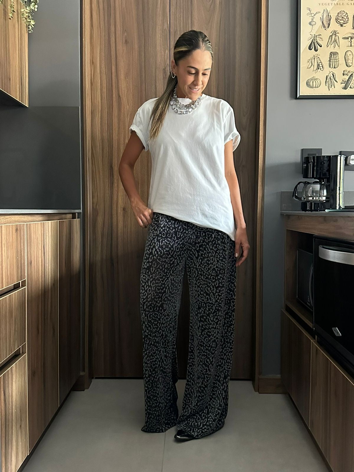 PANTALON ANIMAL PRINT BRILLO