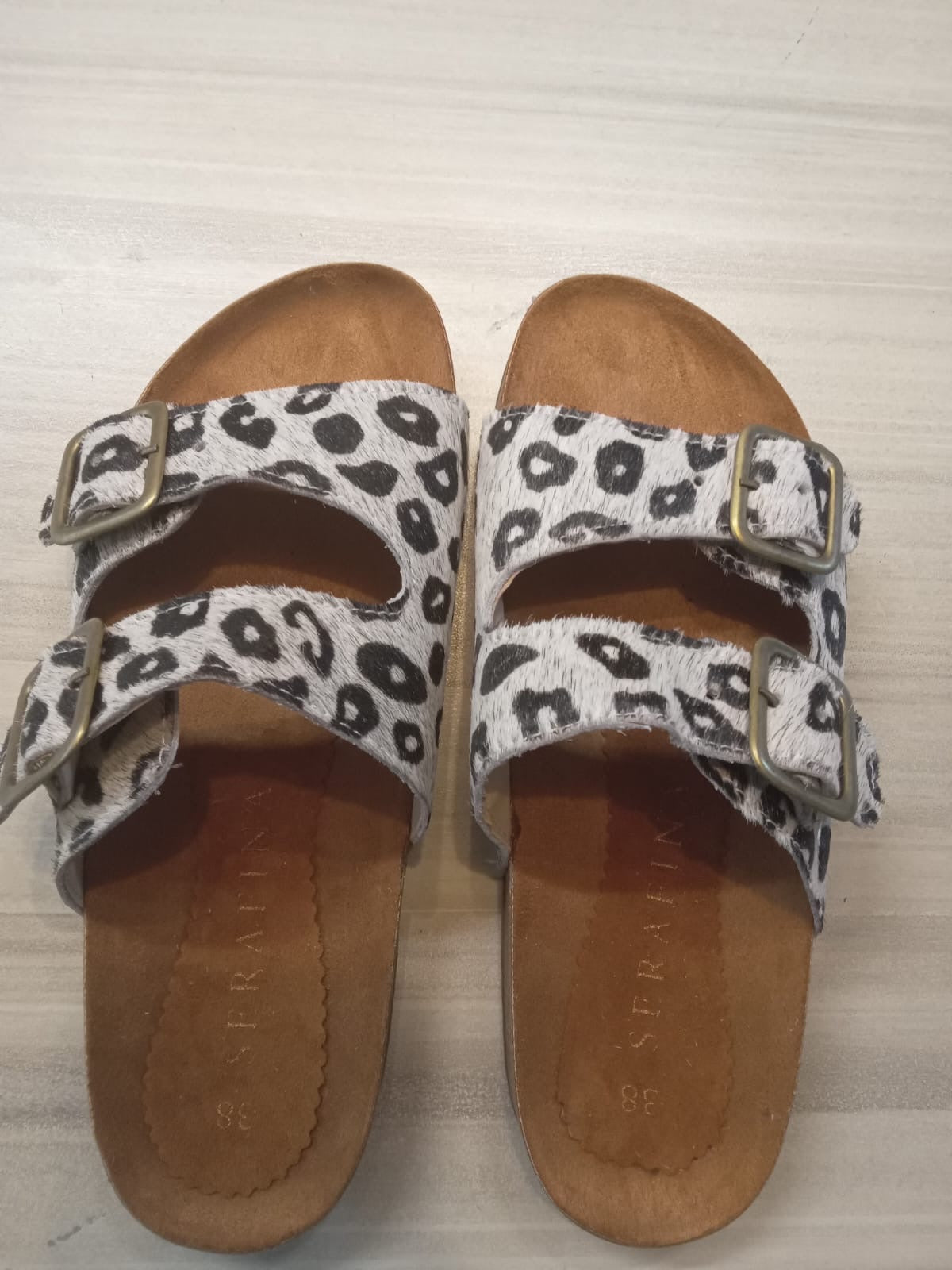 SANDALIA ANIMAL PRINT