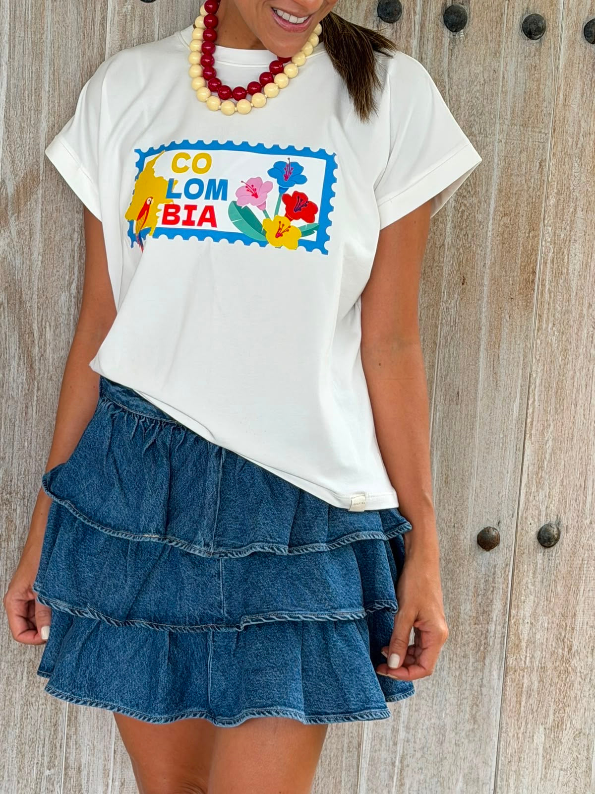CAMISETA BÁSICA SER COLOMBIA