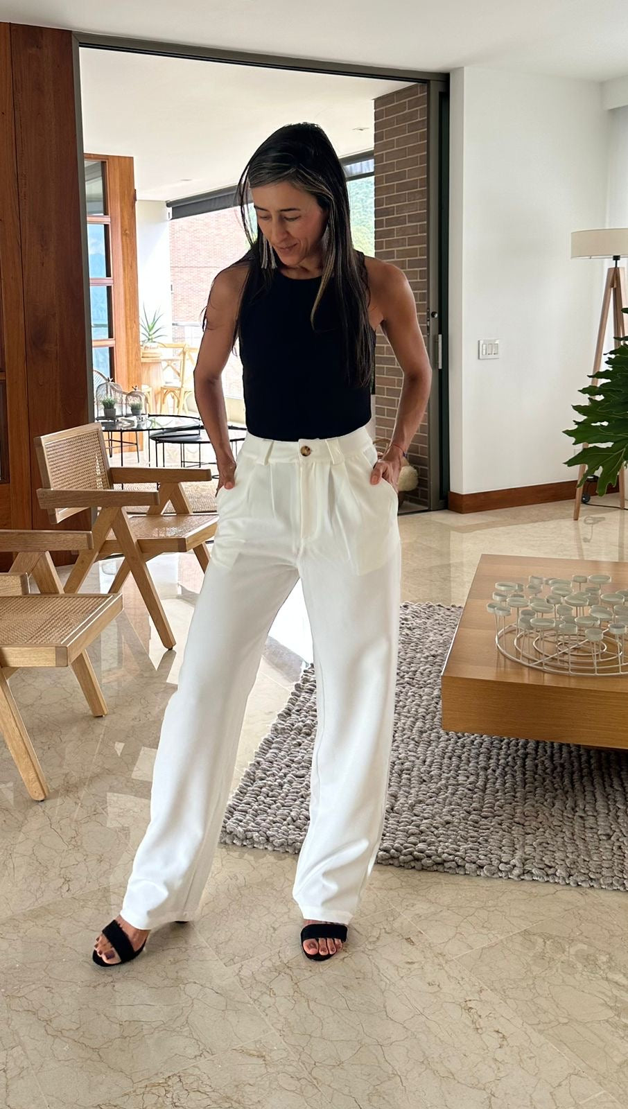 PANTALON ESTRELLA LARGO