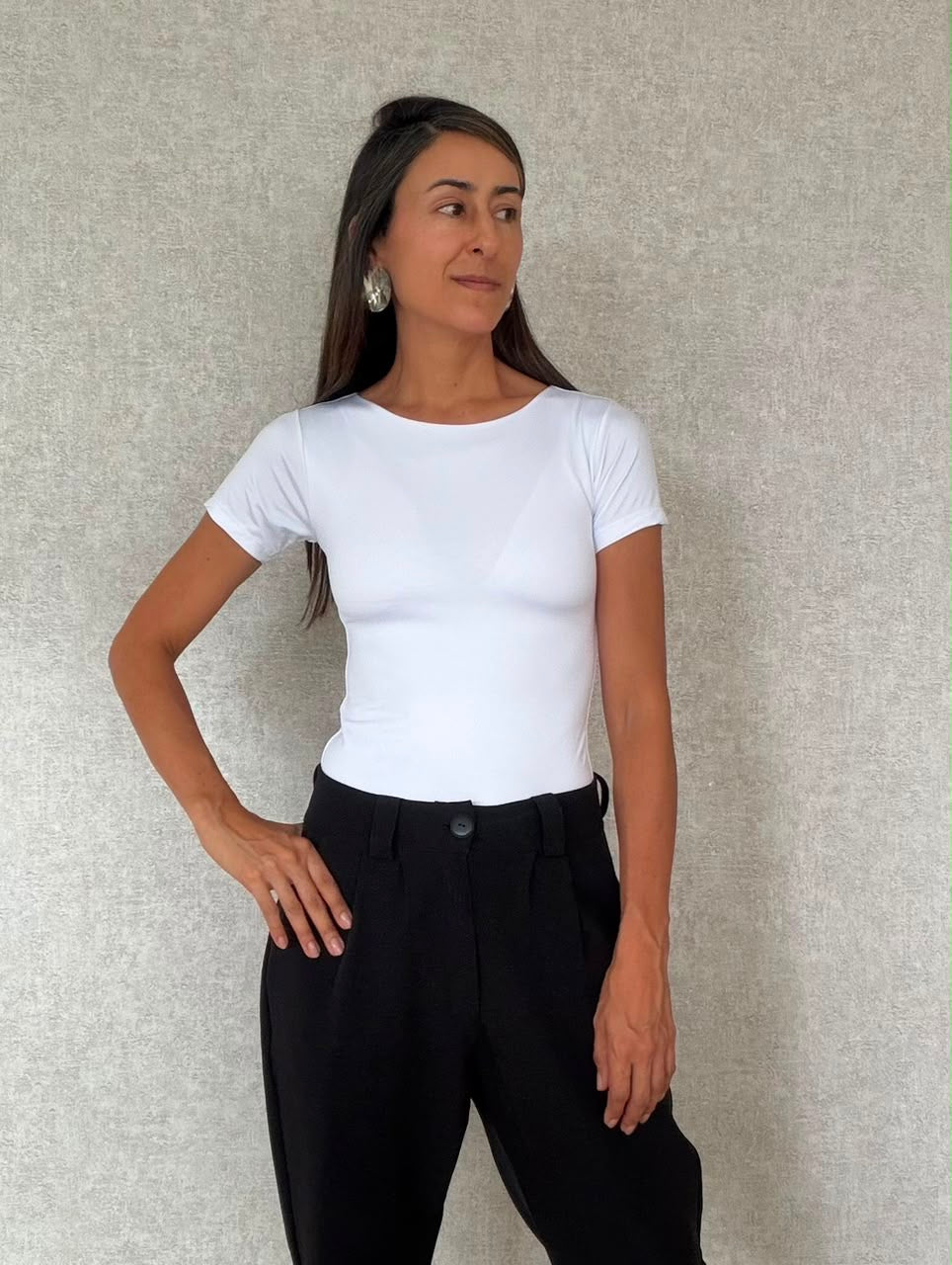 BODY MANGA CORTA