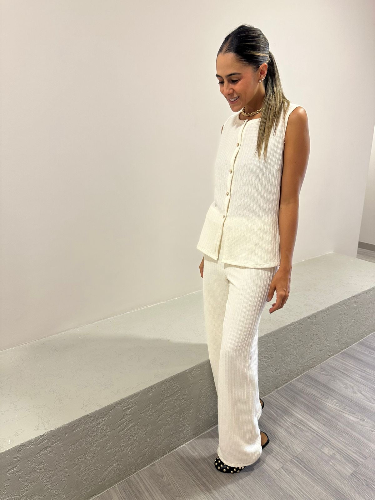 PANTALÓN MARFIL