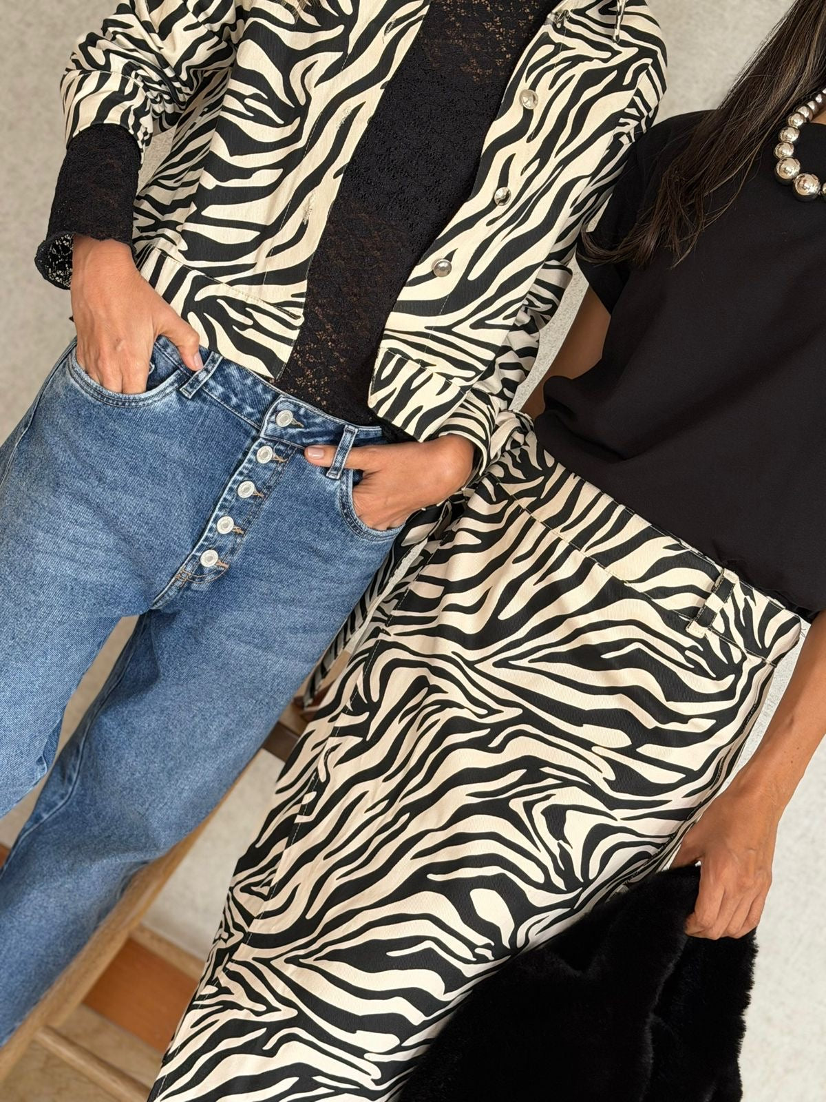 FALDA EMMA ZEBRA