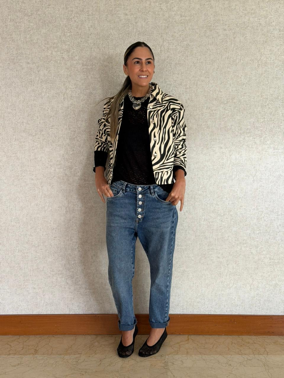 CHAQUETA ZEBRA