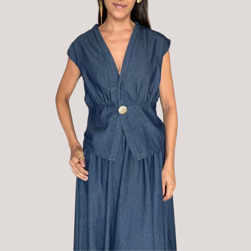 CHALECO NAVY