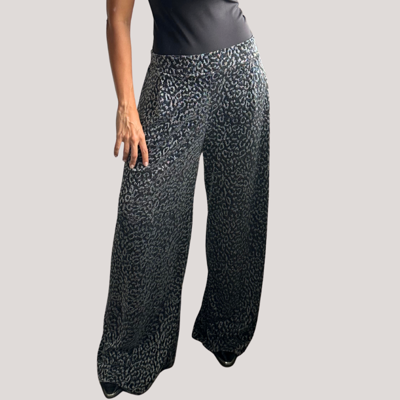 PANTALON ANIMAL PRINT BRILLO